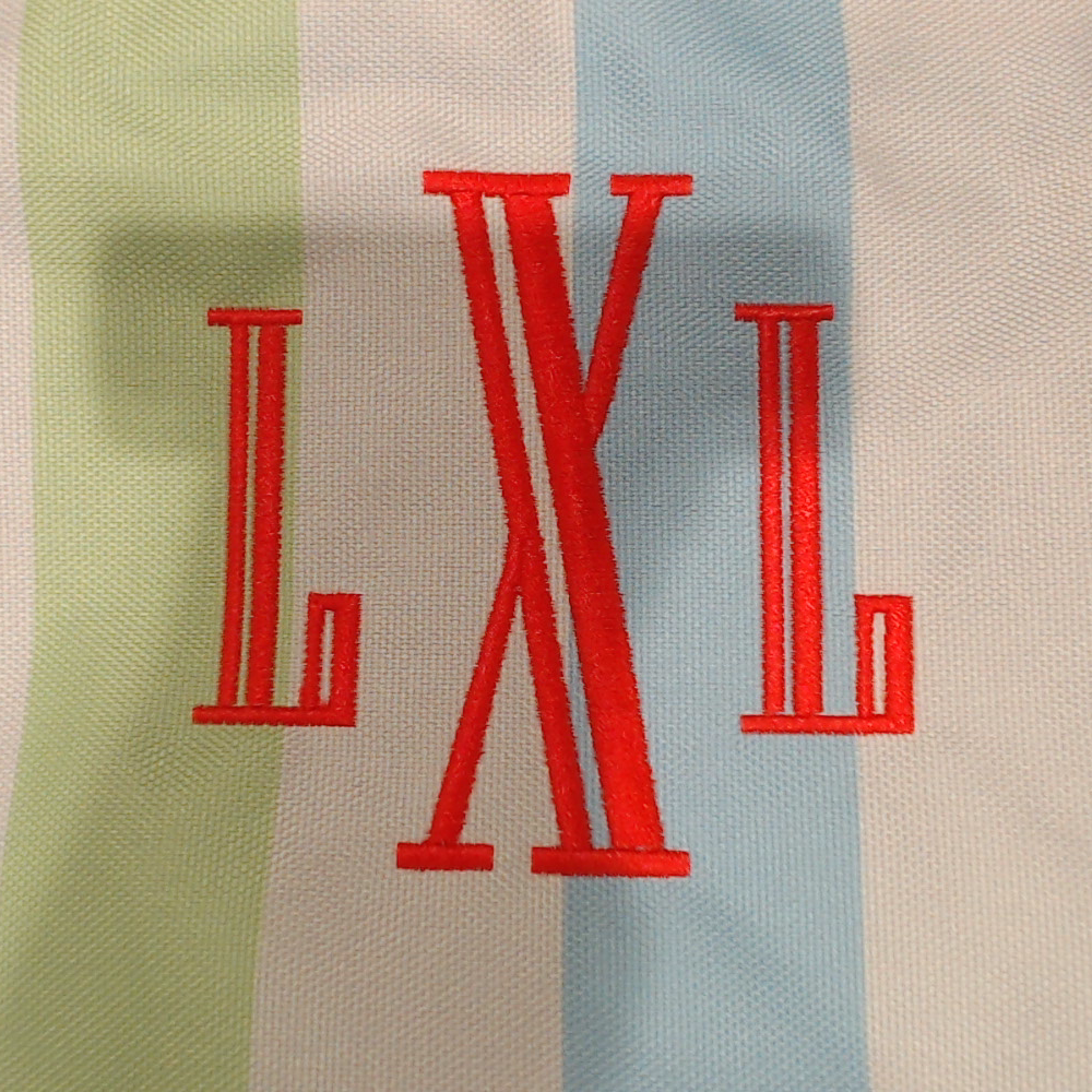 BLOOPER BAG: Monogrammed Extra Large Tote Bag