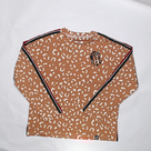 BLOOPER KIDS: Monogrammed Kids Striped Sleeve Shirt