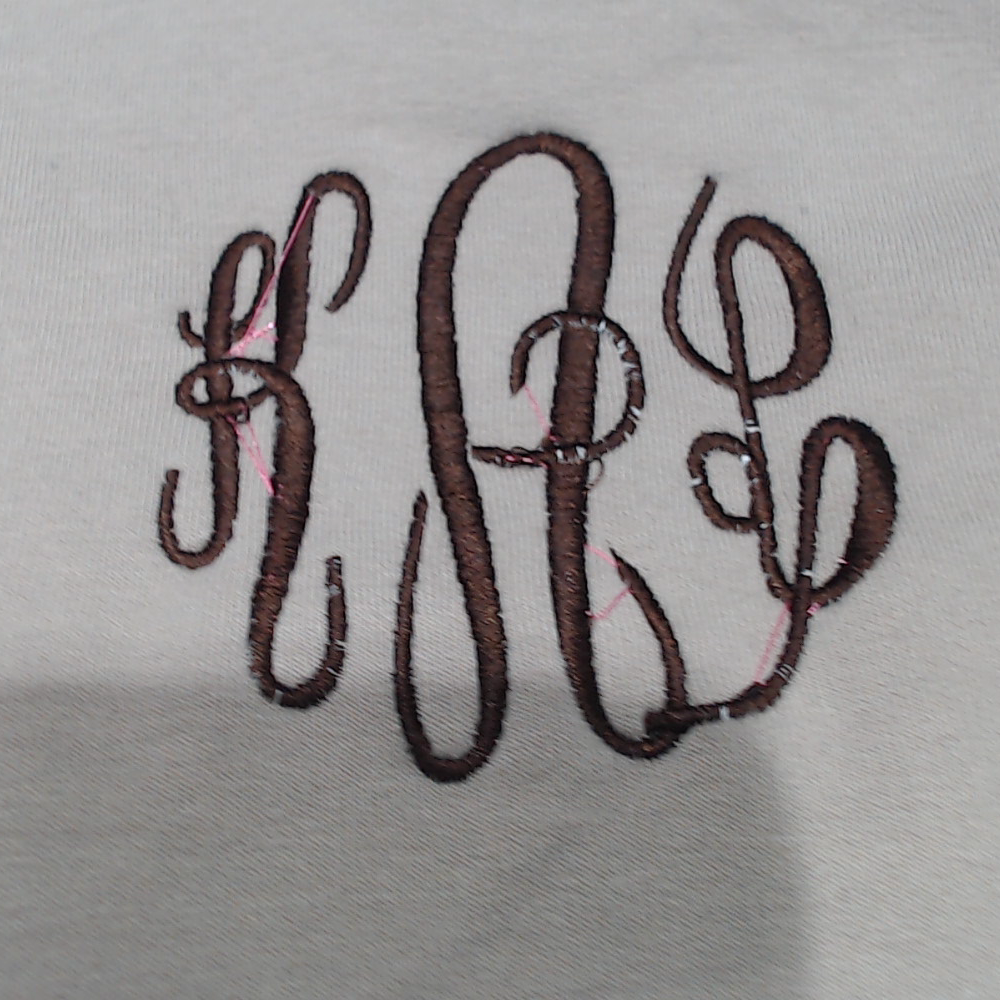 BLOOPER CLOTHING: Monogrammed Quarter Zip Sweatshirt