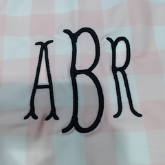 BLOOPER SWIM: Monogrammed Sarong