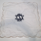 BLOOPER ACCESSORY: Monogrammed Pillow Sham
