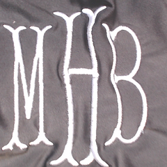 BLOOPER SWIM: Monogrammed Sarong