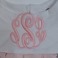 BLOOPER CLOTHING: Monogrammed Sunday Dress