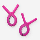 Beach Chair Towel Clips | Pink
