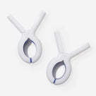 Beach Chair Towel Clips | White