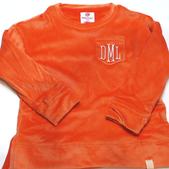 BLOOPER KIDS: Monogrammed Kids Softspun Sweatshirt