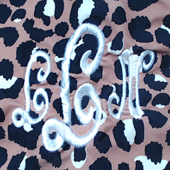 BLOOPER KIDS: Monogrammed Kids Ruffle Tankini