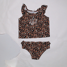 BLOOPER KIDS: Monogrammed Kids Ruffle Tankini