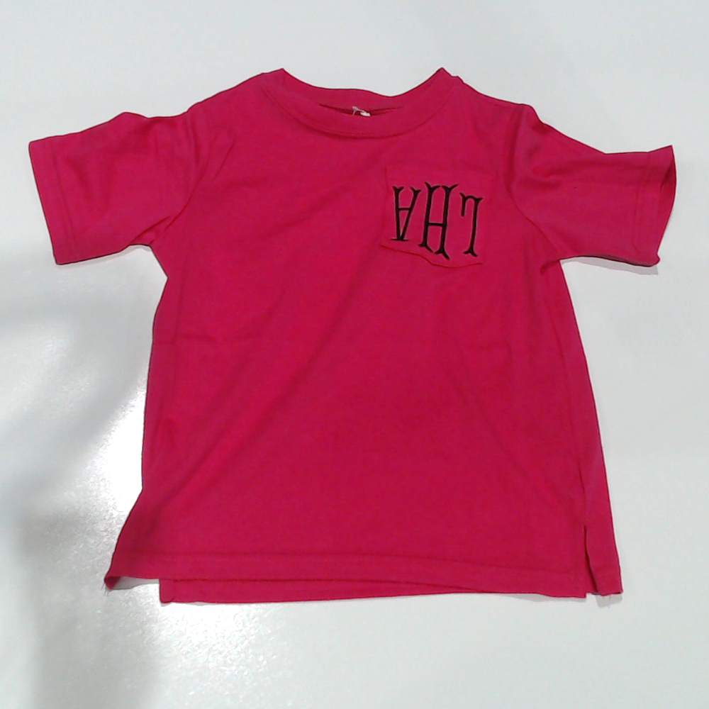 BLOOPER KIDS: Monogrammed Kids Short Sleeve Shirt