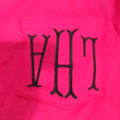 BLOOPER KIDS: Monogrammed Kids Short Sleeve Shirt
