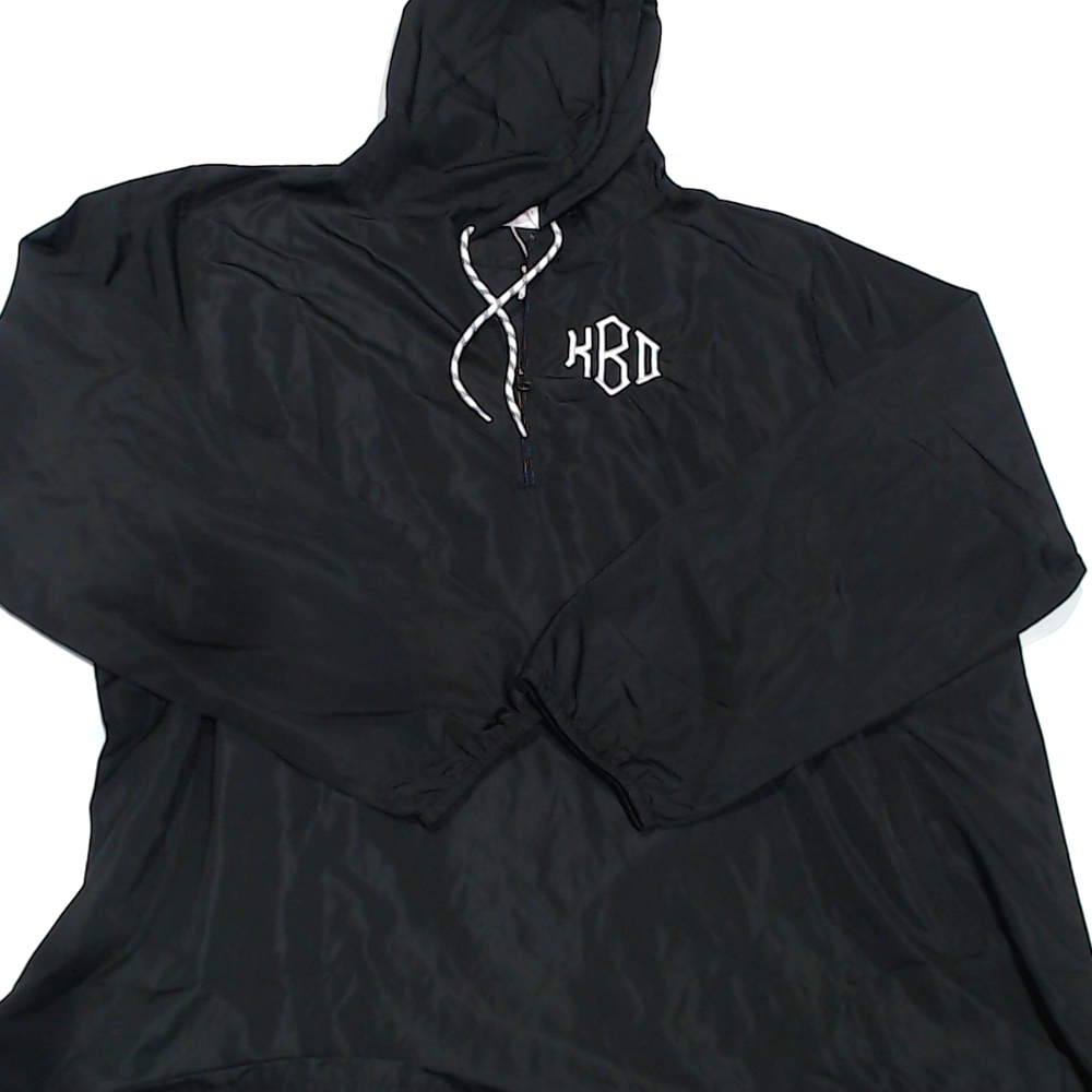 BLOOPER CLOTHING: Monogrammed Pullover Rain Jacket