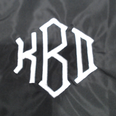 BLOOPER CLOTHING: Monogrammed Pullover Rain Jacket