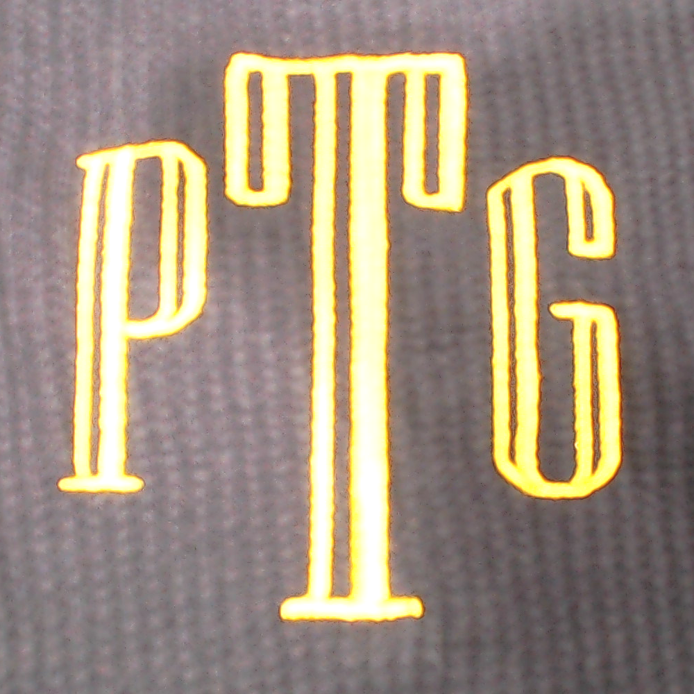 BLOOPER CLOTHING: Monogrammed Lightweight Waffle Quarter Zip Pullover