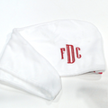 BLOOPER ACCESSORY: Monogrammed Hair Towel Wrap
