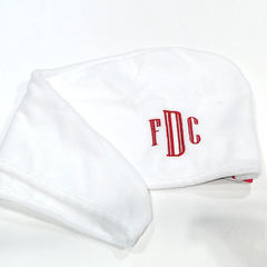 BLOOPER ACCESSORY: Monogrammed Hair Towel Wrap