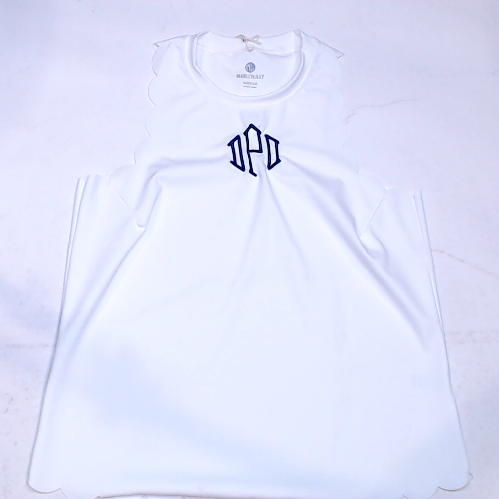 BLOOPER CLOTHING: Monogrammed Exercise Tank