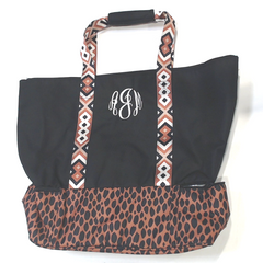 BLOOPER BAG: Monogrammed Cooler Tote