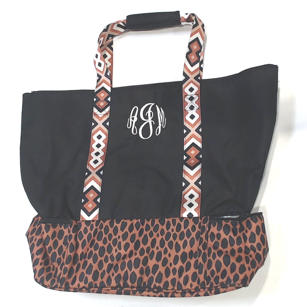 BLOOPER BAG: Monogrammed Cooler Tote