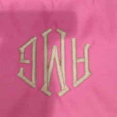 BLOOPER BAG: Monogrammed Weekend Bag