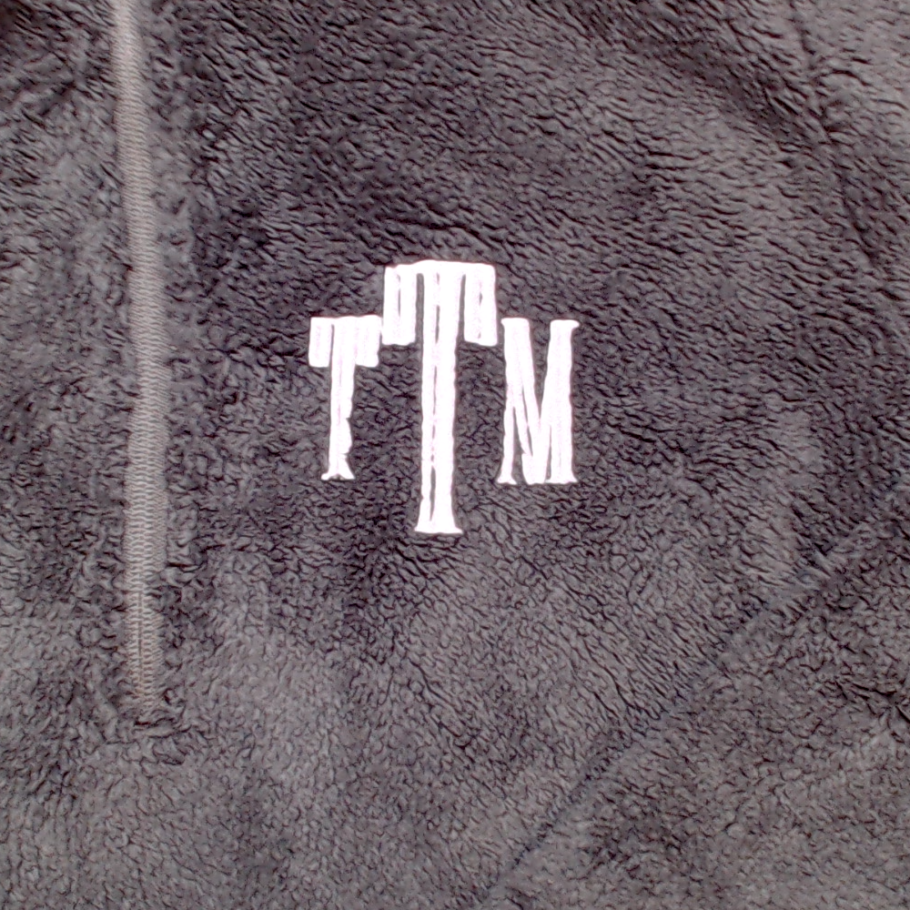 BLOOPER CLOTHING: Monogrammed Lightweight Fleece Hoodie