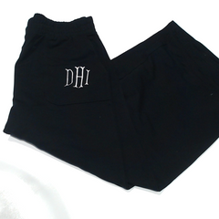 BLOOPER CLOTHING: Monogrammed Wide Leg Pants