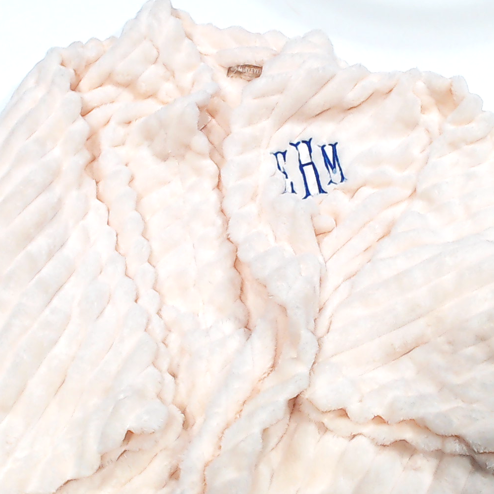 BLOOPER CLOTHING: Monogrammed Plush Robe