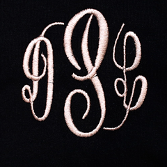 BLOOPER CLOTHING: Monogrammed Cowl Neck Poncho