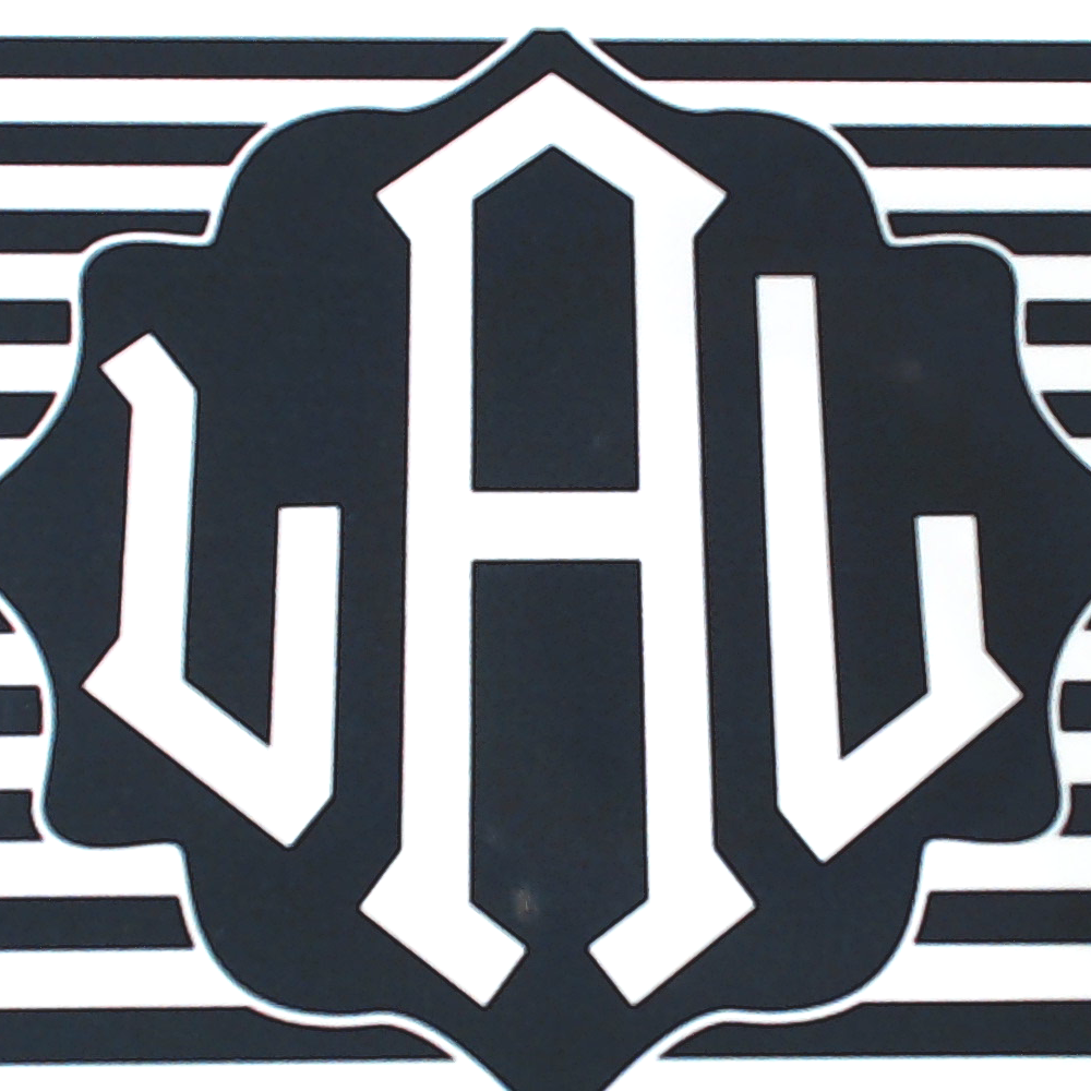 BLOOPER ACCESSORY: Monogrammed License Plate