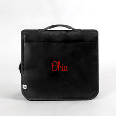 Ohio State Packable Hanging Travel Case in Black
