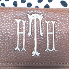 BLOOPER ACCESSORY: Monogrammed Phone Wallet Wristlet