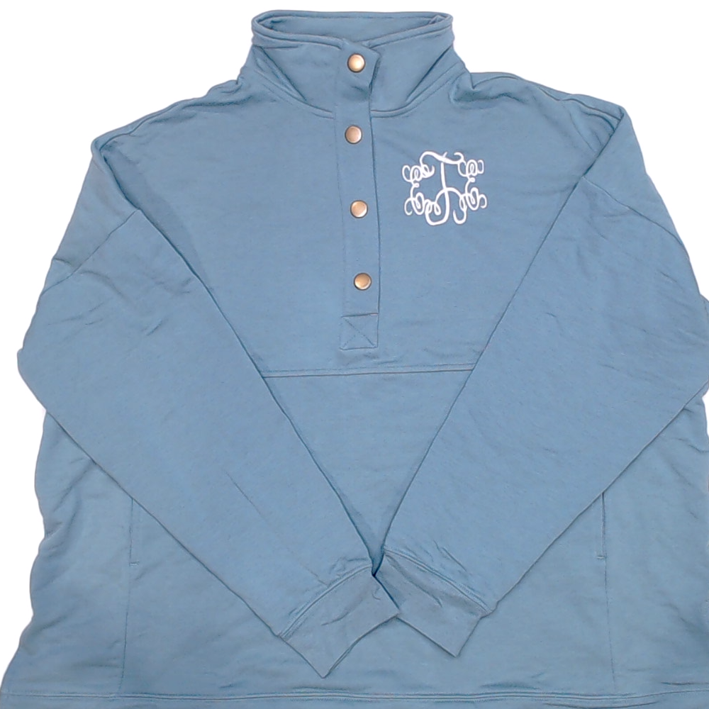 BLOOPER CLOTHING: Monogrammed Pullover
