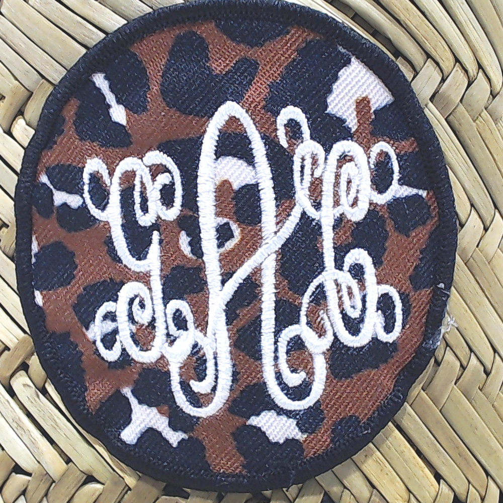BLOOPER ACCESSORY: Monogrammed Straw Hat