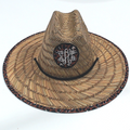 BLOOPER ACCESSORY: Monogrammed Straw Hat