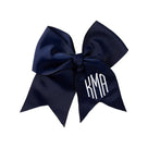 Monogrammed Girls Hair Bow | Navy