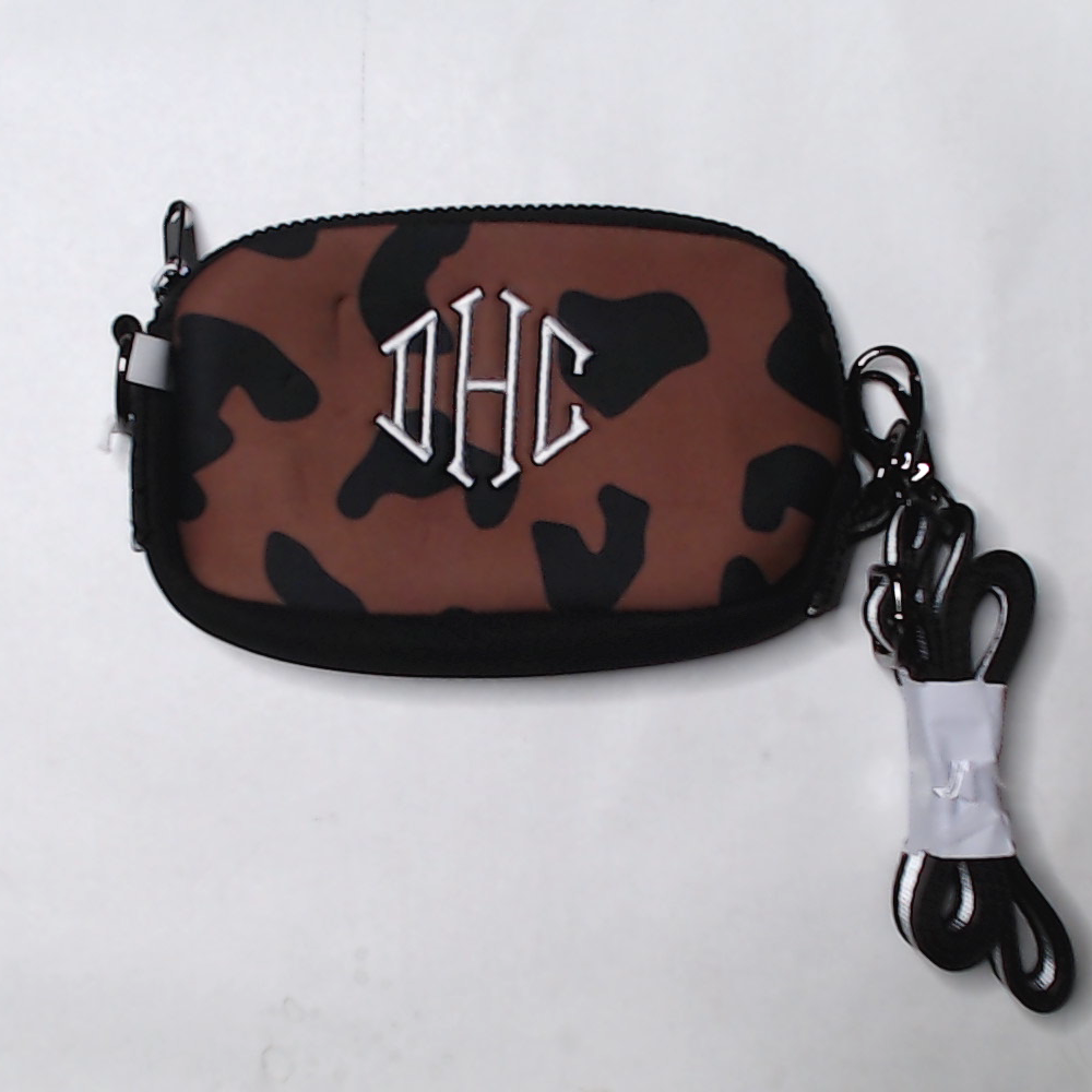 BLOOPER BAG: Monogrammed Neoprene Phone Crossbody