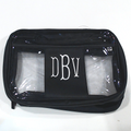 BLOOPER BAG: Monogrammed Clear Toiletry Case