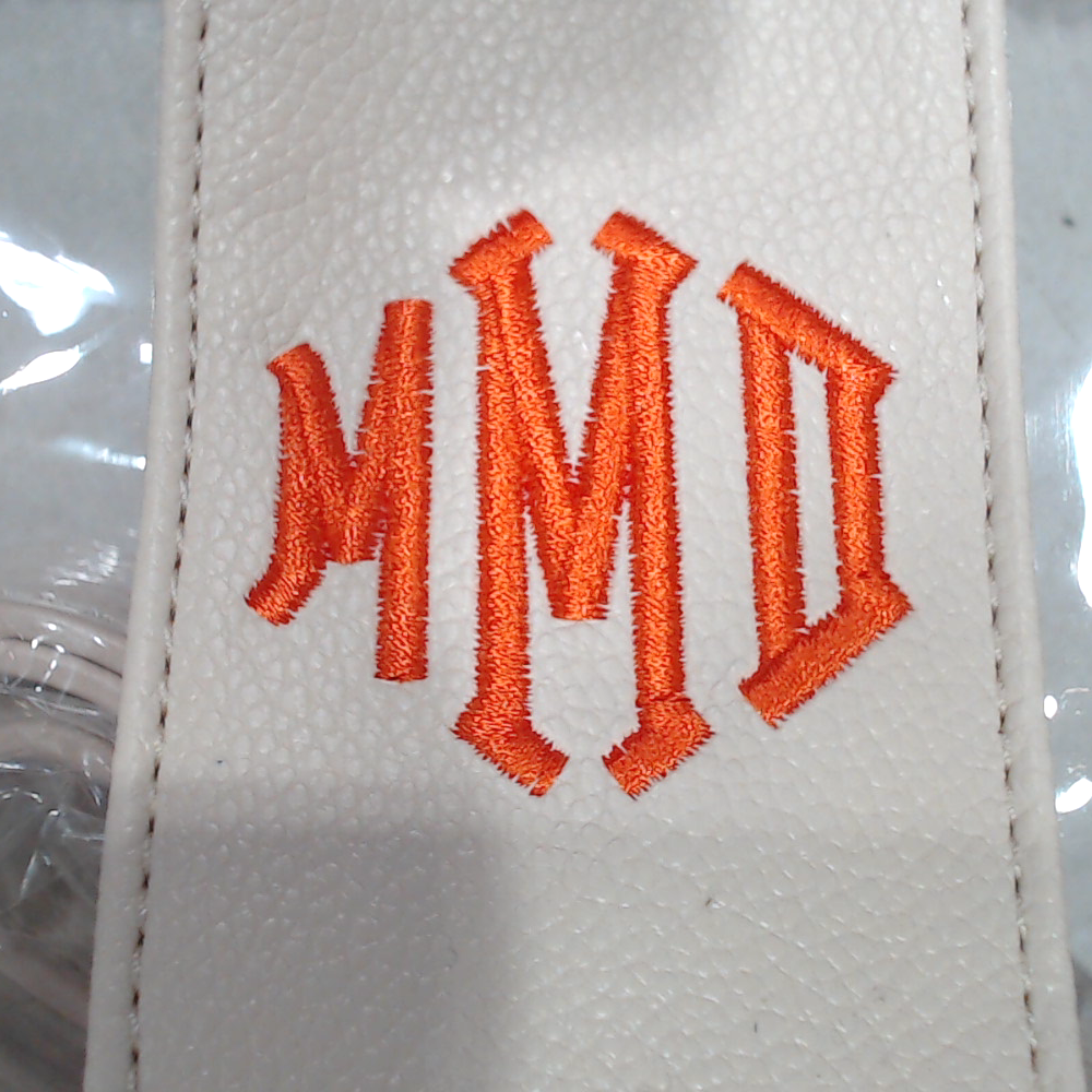 BLOOPER BAG: Monogrammed Clear Stadium Crossbody Bag