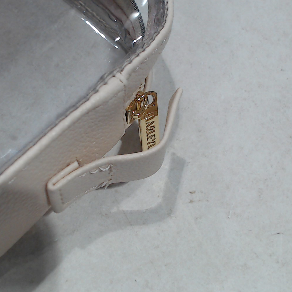 BLOOPER BAG: Monogrammed Clear Stadium Crossbody Bag