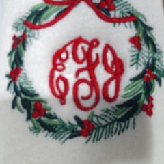 BLOOPER SHOES: Monogrammed Slippers