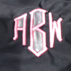 BLOOPER SWIM: Monogrammed One Piece Bathing Suit