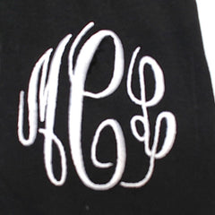 BLOOPER CLOTHING: Monogrammed Cowl Neck Poncho