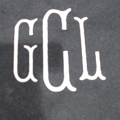 BLOOPER BAG: Monogrammed Extra Large Tote Bag