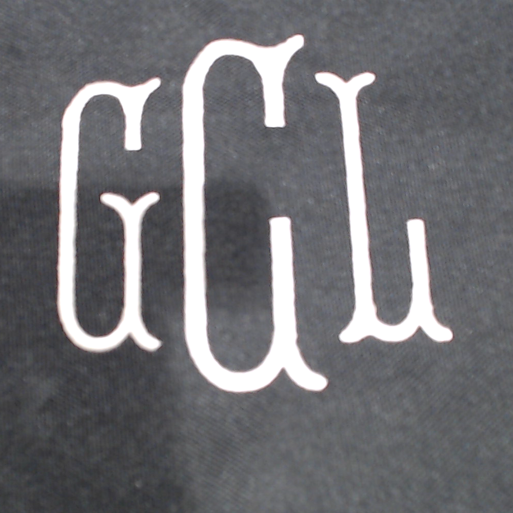 BLOOPER BAG: Monogrammed Extra Large Tote Bag