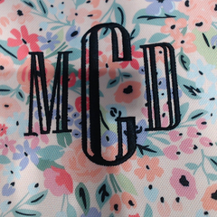 BLOOPER BAG: Monogrammed Weekend Bag