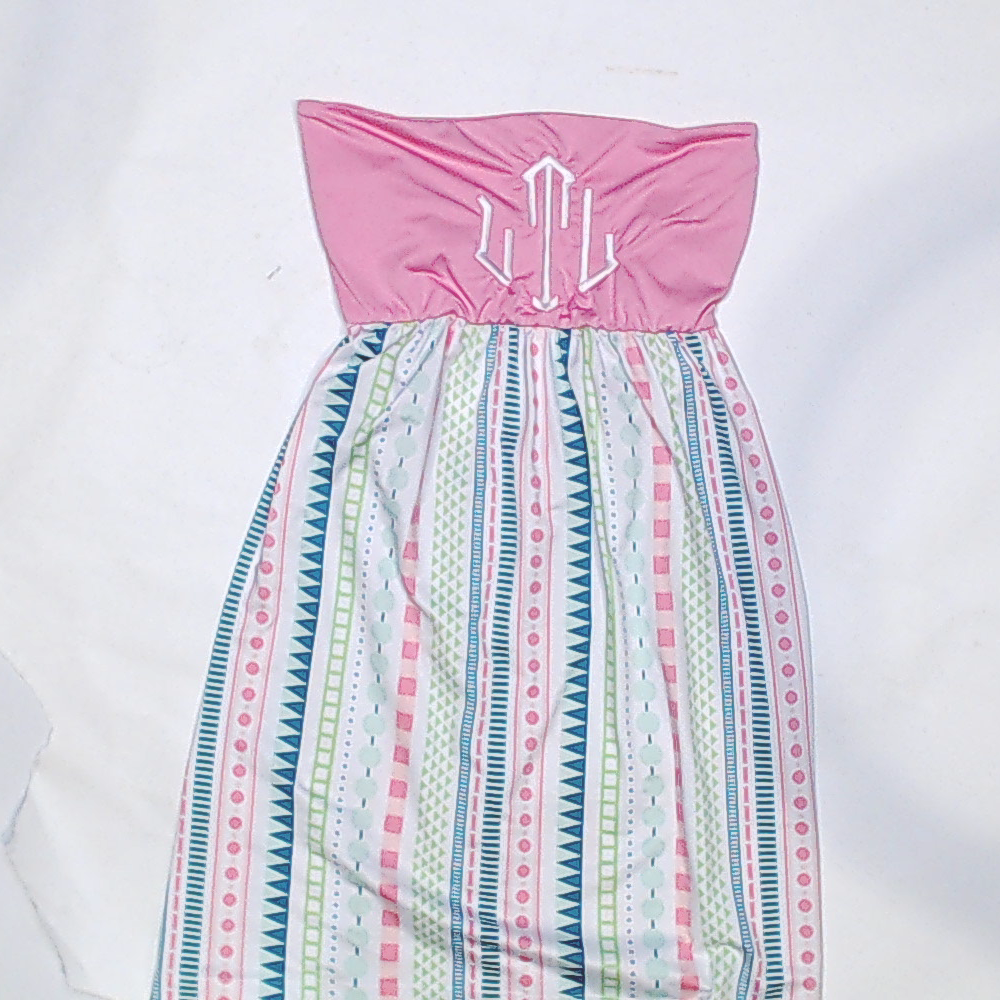 BLOOPER SWIM: Monogrammed Beach Cover Up