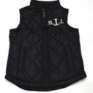 BLOOPER KIDS: Monogrammed Kids Puffer Vest
