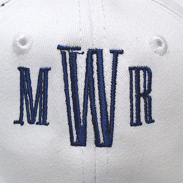 BLOOPER KIDS: Monogrammed Kids Baseball Hat