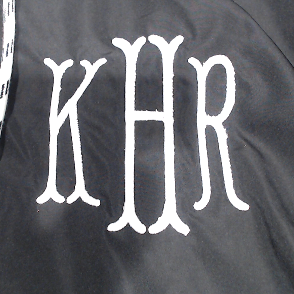BLOOPER CLOTHING: Monogrammed Pullover Rain Jacket