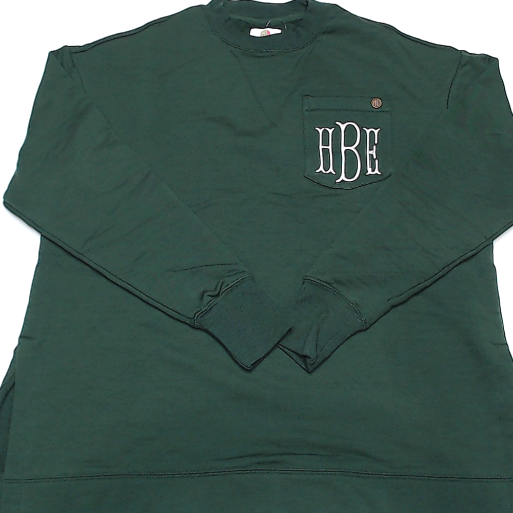 BLOOPER CLOTHING: Monogrammed Crewneck Sweatshirt