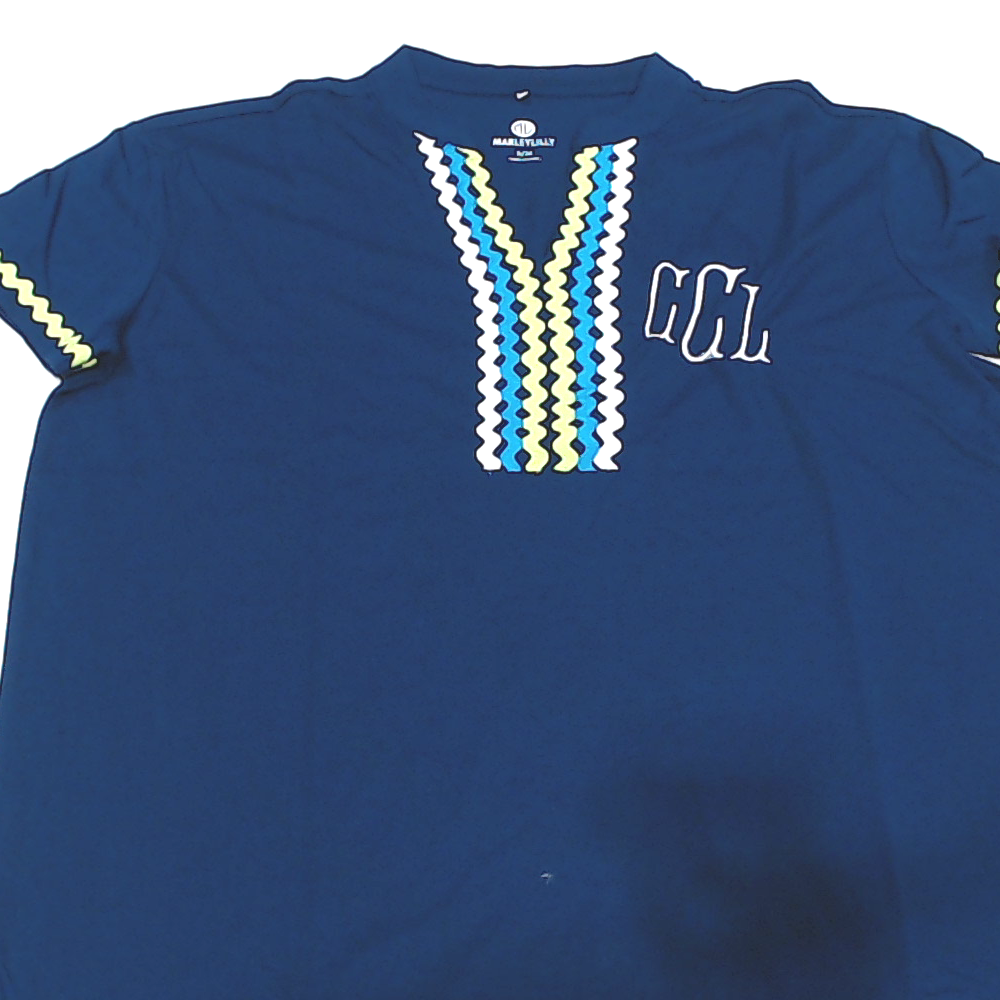 BLOOPER SWIM: Monogrammed Ric Rac Cover Up